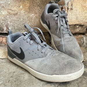 NIKE SB Air Zoom Ejecta Skate Shoes Men's 8.5 Grey Skater Sneakers